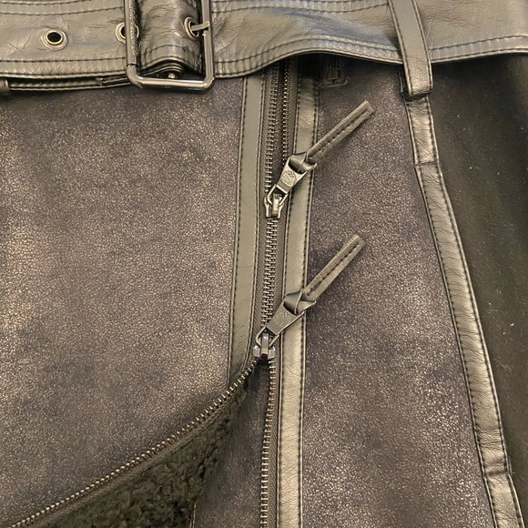 Vince Faux Suede Camuto Fall Winter Coat - Picture 8 of 11